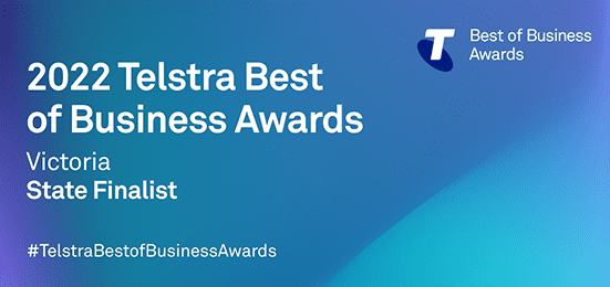 Telstra Business Awards Finalist 2022