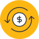 Household Capital - Money Icon - yellow